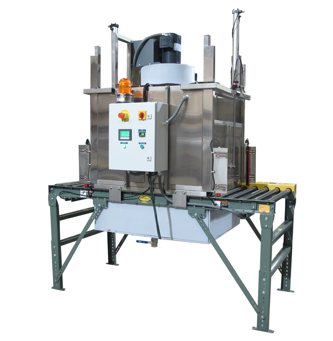 DRYER TUNNEL Industrial Ultrasonic Cleaning Machine with Dryer Tunnel