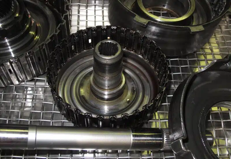 Super Citrus is used to dissolve heavy oil and grease from a metal part in the USA