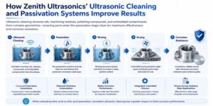 How Zenith Ultrasonics’ Ultrasonic Cleaning and Passivation Systems Improve Results