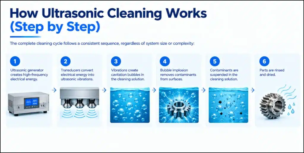 How Ultrasonic Cleaning Works