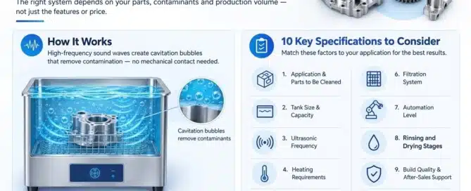 How to Choose an Industrial Ultrasonic Cleaner Complete Buying Guide