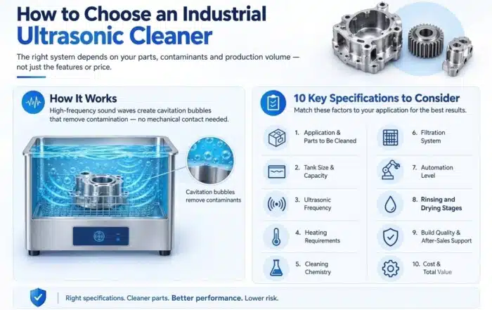 How to Choose an Industrial Ultrasonic Cleaner Complete Buying Guide