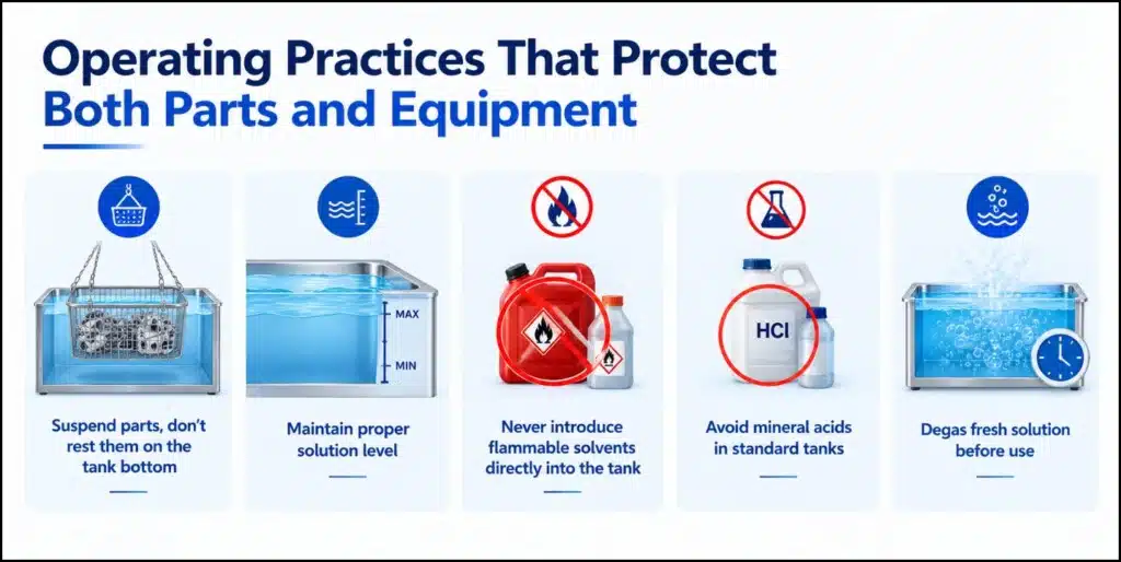 Operating Practices That Protect Both Parts and Equipment