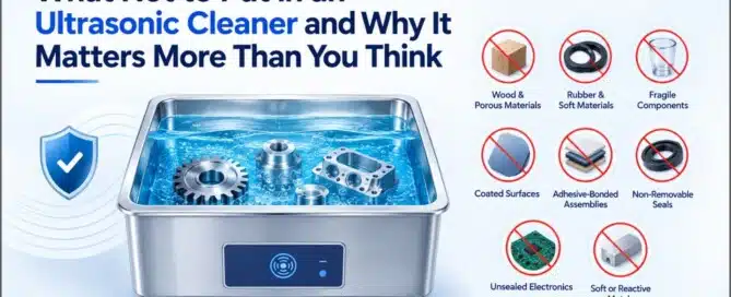 What Materials Cannot Be Cleaned in an Ultrasonic Cleaner