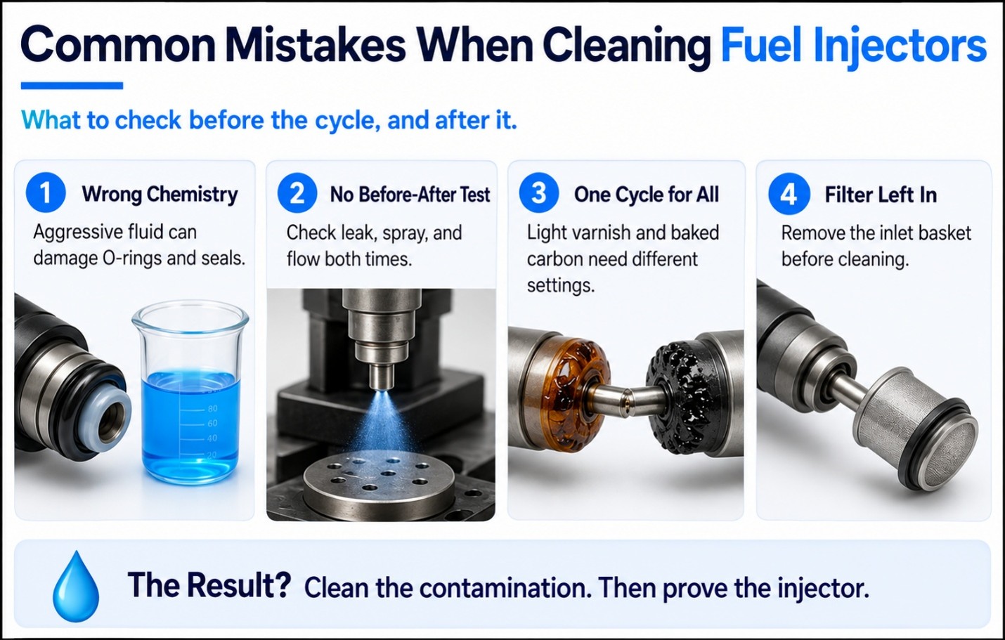 Common Mistakes to Avoid When Cleaning Fuel Injectors