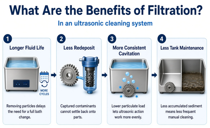 What Are the Benefits of Filtration in an Ultrasonic Cleaning System